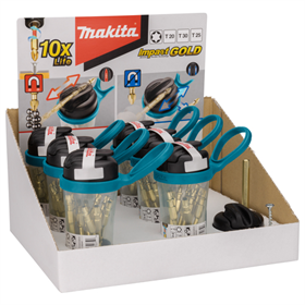 Embout de vissage Impact Gold double, T20 10pcs Makita B-54112