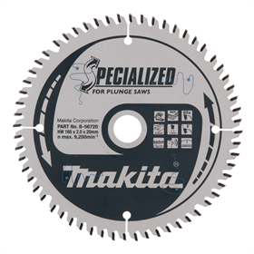 Lame de scie 165x20mm Makita B-56720