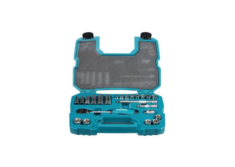 Clés à douille 3/8", jeu de 23 pièces Makita B-65573.