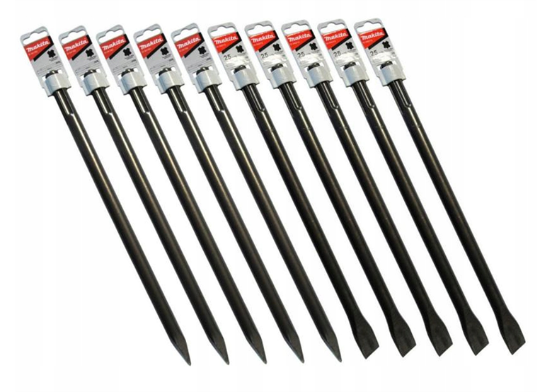 Jeu de burins et pointes SDS-Max 10pcs Makita D-35324-10