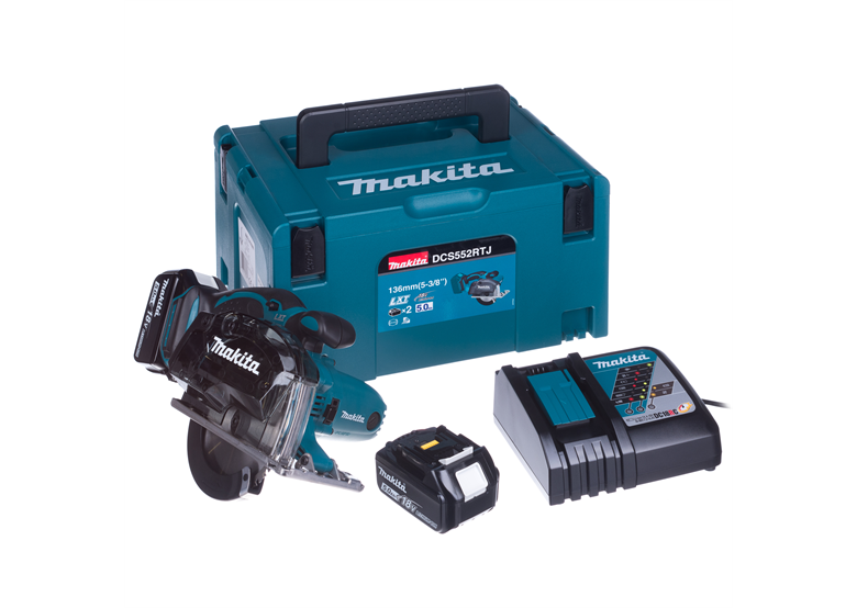 Tronçonneuse à métal Makita DCS552RTJ