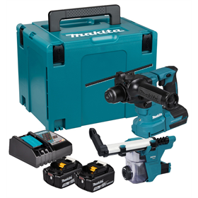 Marteau perforateur Makita DHR183RTWJ 2x5.0Ah