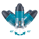 Scie sauteuse Makita DJV186WVE 2x2.0Ah