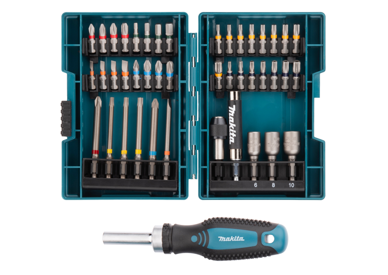 Coffret de 44 embouts avec support Makita E-25096