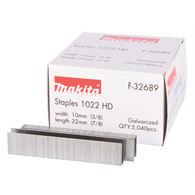 Agrafes 10,5x22mm - 5040pcs Makita F-32689