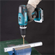 Perceuse-visseuse à percussion Makita HP488D007 2x2.0Ah