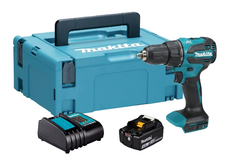 Perceuse-visseuse à percussion Makita LXT DHP490SF1J 1x3.0Ah