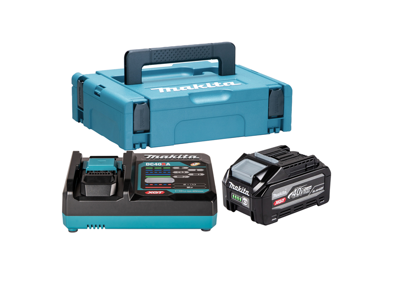 Set énergie Makita XGT 1xBL4040F+DC40RA