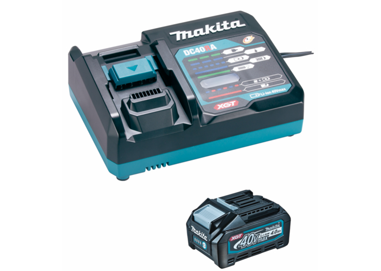 Set énergie Makita XGT BL4040+DC40RA