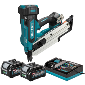 Cloueuse Makita XGT BN001GD201 2x2.5Ah
