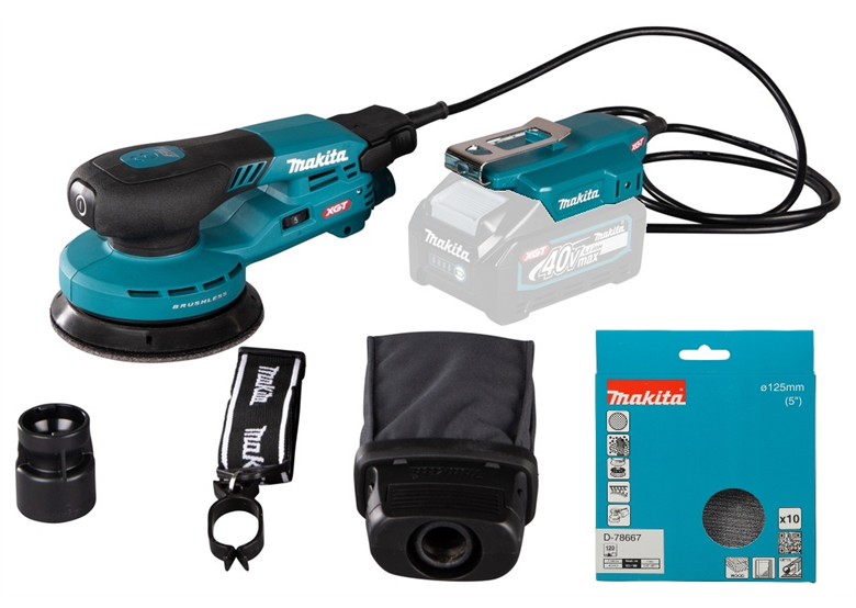 Ponceuse excentrique Makita XGT BO003CGZ