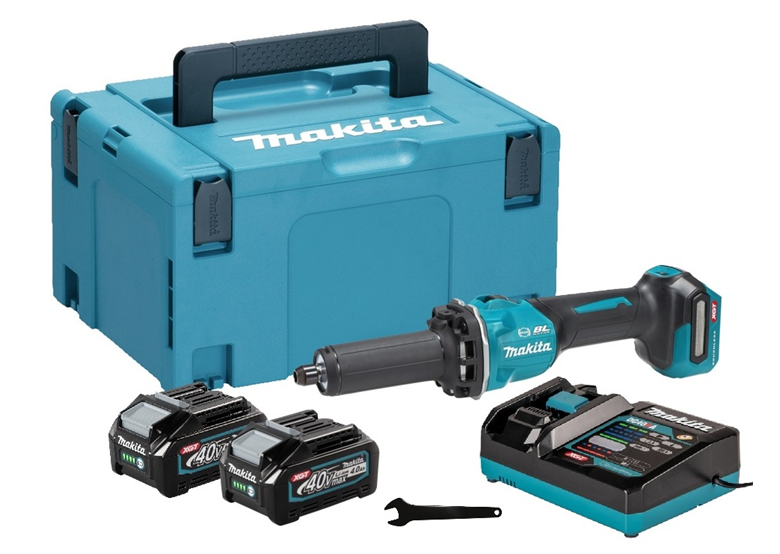 Meuleuse droite Makita XGT GD001GM201 2x4.0Ah