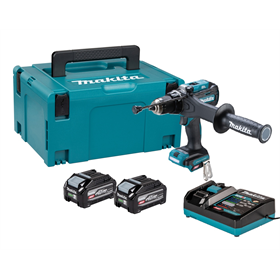 Perceuse-visseuse à percussion Makita XGT HP003GU201 2x4.0Ah