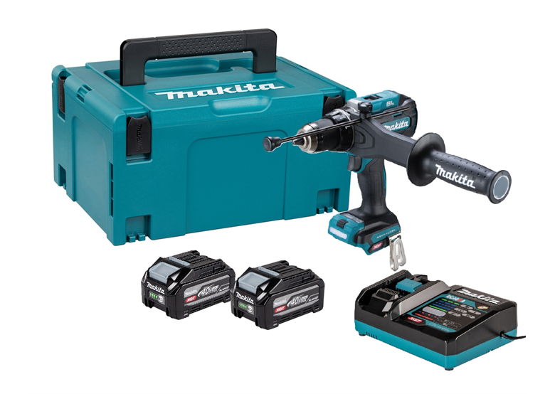 Perceuse-visseuse à percussion Makita XGT HP003GU201 2x4.0Ah