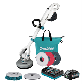 Brosse à batterie Makita XGT PS001GM101 1x4.0Ah