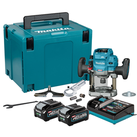Défonceuse Makita XGT RP001GM201 2x4.0Ah