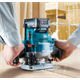Défonceuse Makita XGT RP001GM201 2x4.0Ah