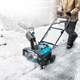 Souffleuse a neige sans fil Makita XGT SN001GZ