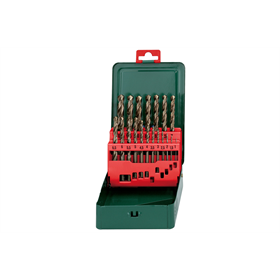 Coffret de forets HSS-CO, 19pcs. Metabo 627157000