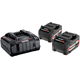 Ensemble de 2 batteries 18V Li-Power 5.2Ah avec chargeur ASC 30-36V Metabo 685051000