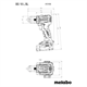 Perceuse-visseuse Metabo BS 18 L BL 2x2.0Ah
