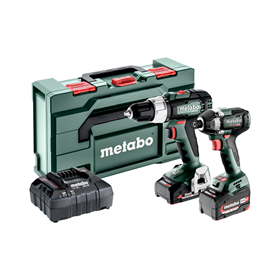 Ensemble d'outils 18V Metabo BS 18 L/SSD 18 LT 200 BL