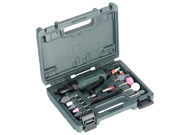 Set meuleuse droite à air comprimé Metabo DG 25 Set