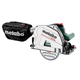 Scie circulaire plongeante sans fil Metabo KT 18 LTX 66 BL