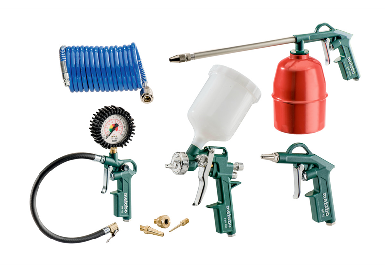 Set d'outils à air comprimé  7 pcs. Metabo Lpz 7