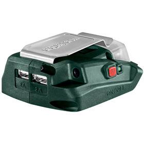 Adaptateur électrique sans fil Metabo PA 14.4-18 LED-USB