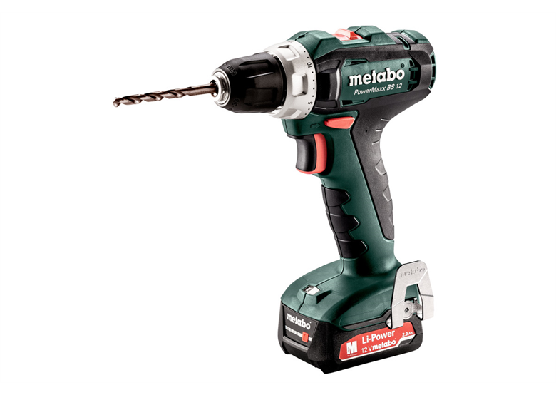 Perceuse-visseuse Metabo PowerMaxx BS 12 2x2.0Ah