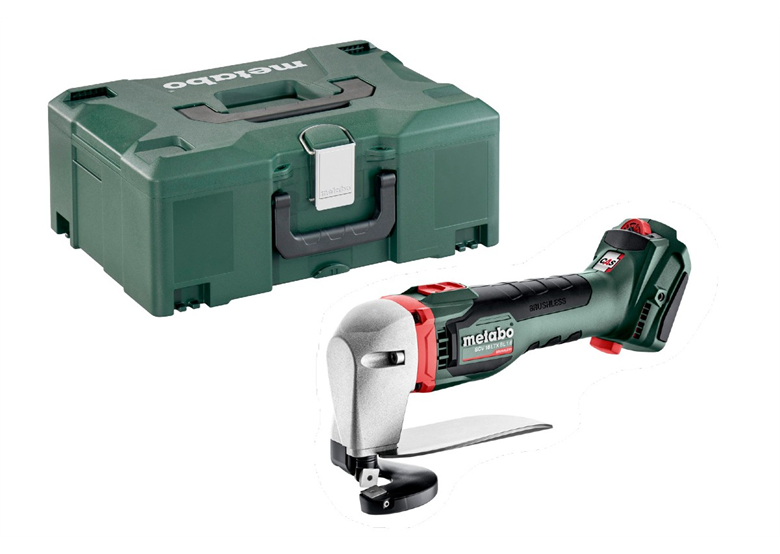 Cisaille électrique pour tôle Metabo SCV 18 LTX BL 1.6