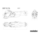 Scie sabre Metabo SSEP 18 LT BL (carcass) + metaBOX 165 L