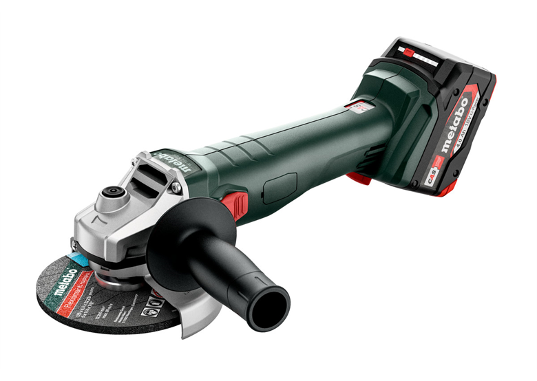 Meuleuse d'angle Metabo W 18 L 9-125 2x4.0Ah