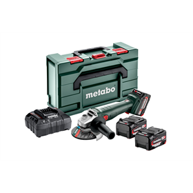 Meuleuse d'angle Metabo W 18 L 9-125 Quick 3x4.0Ah