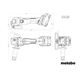 Meuleuse d'angle Metabo W 18 L BL 9-125