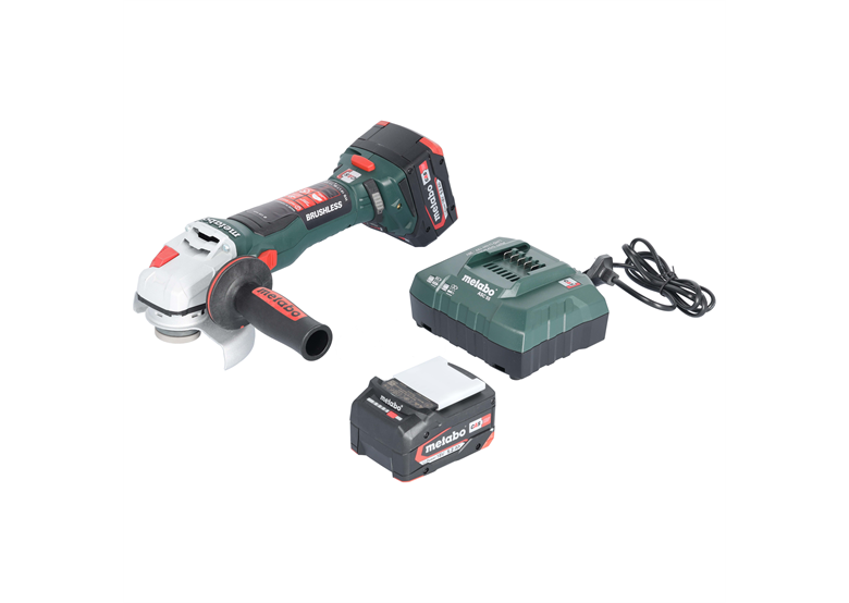 Meuleuse d'angle Metabo WB 18 LT BL 11-125 Quick 2x5.2Ah