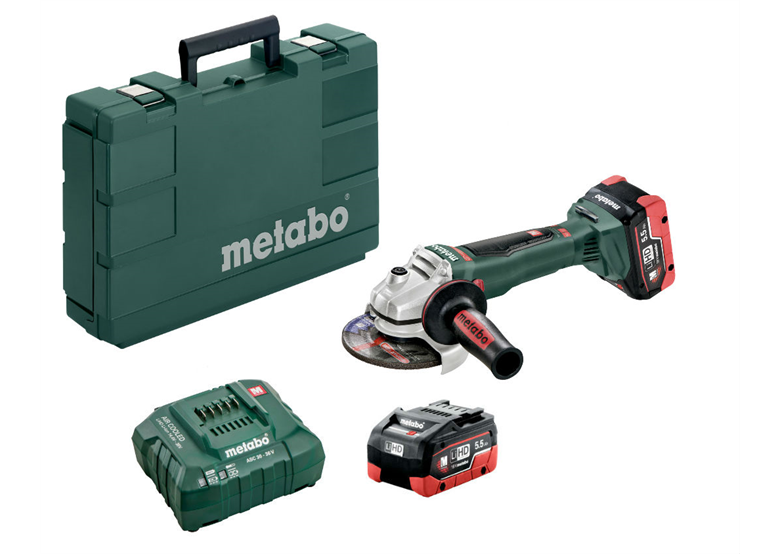 Meuleuse d'angle Metabo WB 18 LTX BL 125 Quick