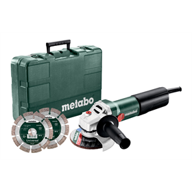 Meuleuse d'angle Metabo WEQ 1400-125 Set