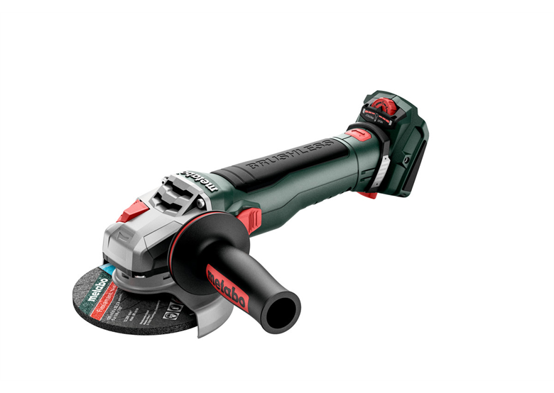Meuleuse d'angle dans la mallette metaBOX Metabo WVB 18 LT BL 11-125 Quick