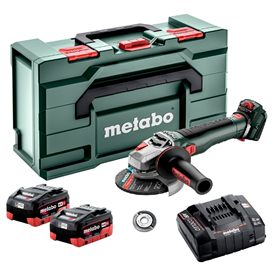 Meuleuse d'angle Metabo WVB 18 LT BL 11-125 Quick 2x5.5Ah