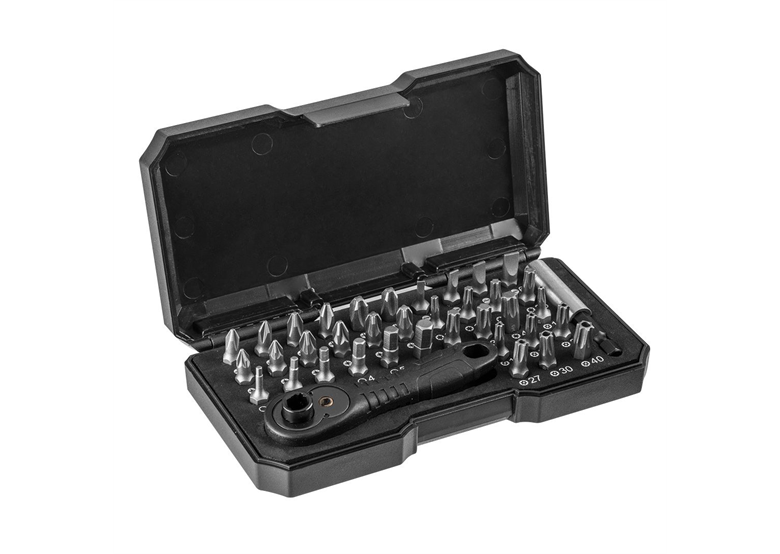 Embouts de tournevis avec support, 38 pièces Neo 06-105