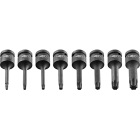 Clés à chocs Torx, 1/2 "9 pcs. Neo 08-712