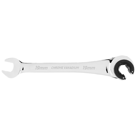 Clé plate mixte à cliquet 19 mm Neo 09-266