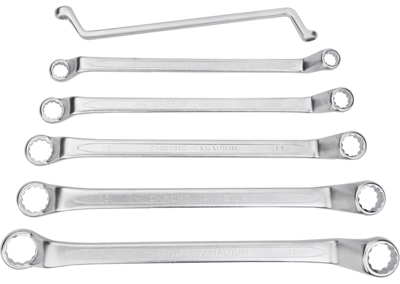 Clés polygonales contre-coudées 6-32 mm, 12 pièces Neo 09-952