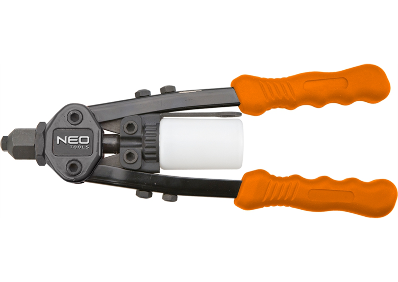 Pince à riveter pour rivets en acier et en aluminium 2.4, 3.2, 4.0, 4.8mm Neo 18-107