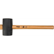 Marteau en caoutchouc 90mm/1200g, manche en noyer Neo 25-054