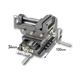 Etau transversal à deux axes 100mm Neo 35-035