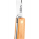 Couteau pliant 2lames, manche en bois Neo 63-017