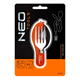 Couverts de camping multifonction, orange Neo 63-027